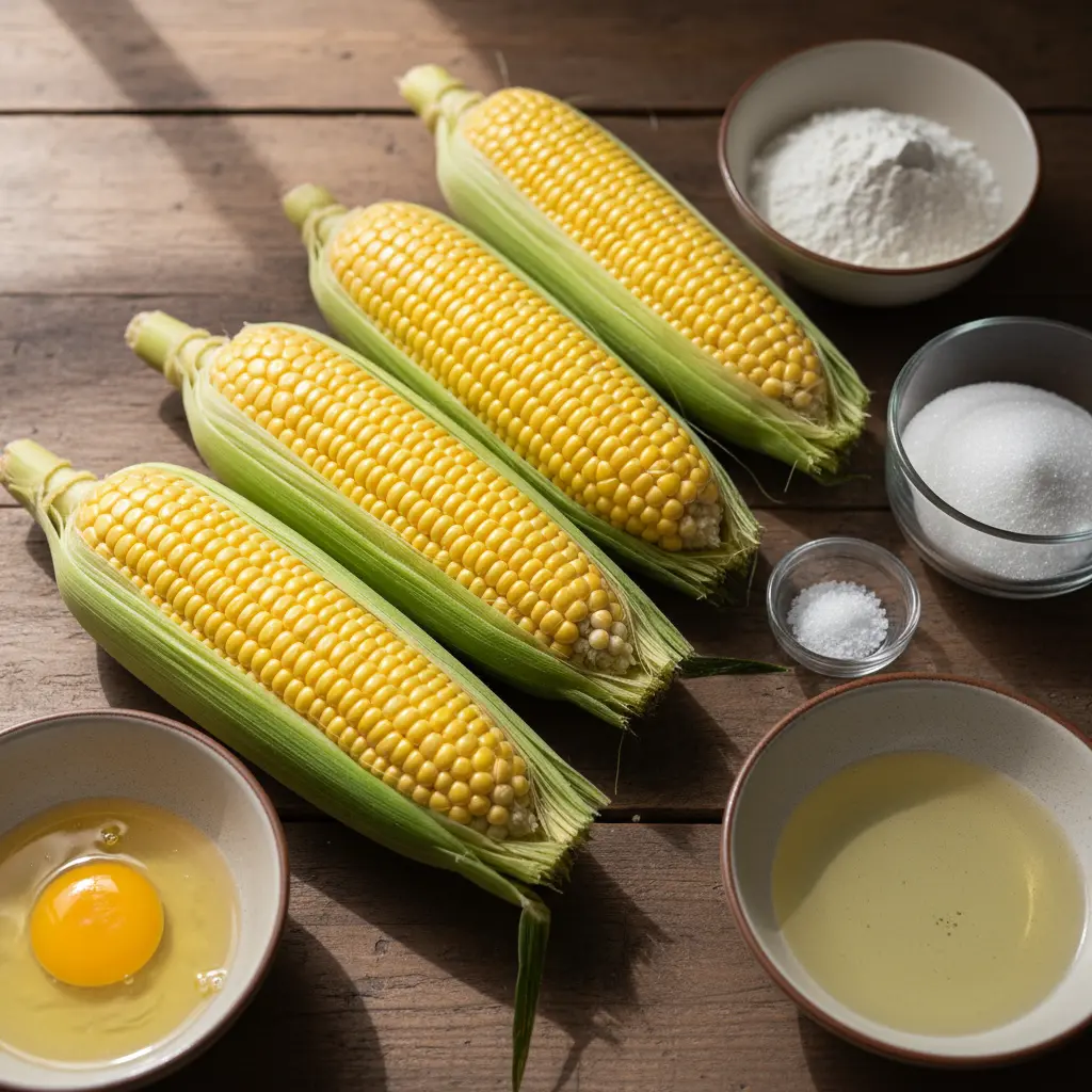 Frituras de maíz tierno