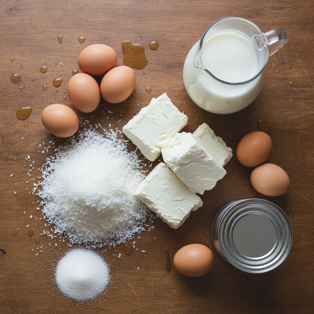Cómo Hacer Pudín de Coco y Queso: Receta Fácil